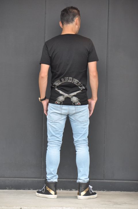 AKMバイカーデニムstyling　No.5