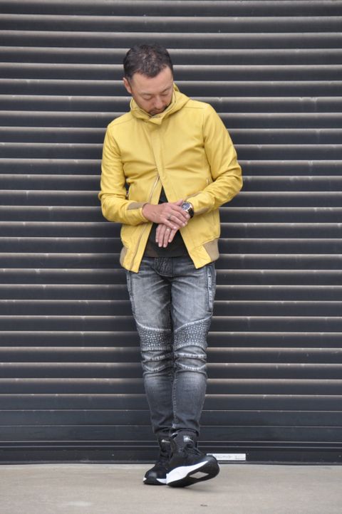 AKMバイカーデニムstyling　No.6
