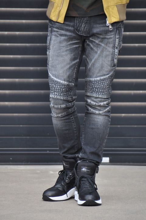 AKMバイカーデニムstyling　No.6