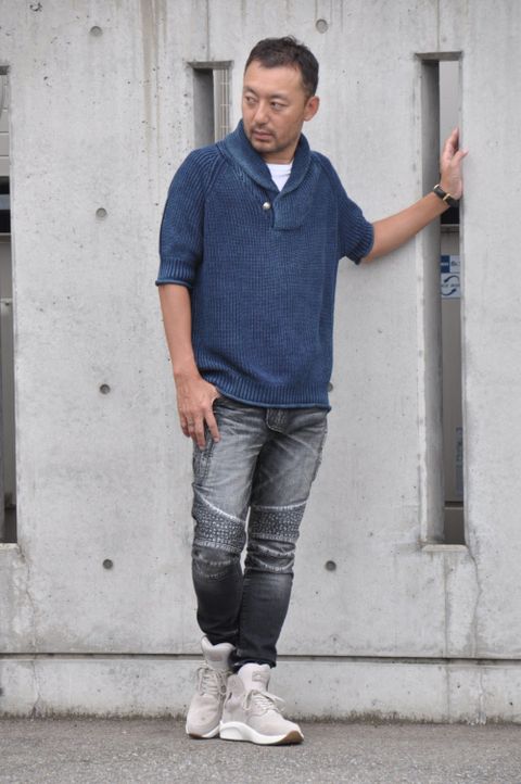 AKMバイカーデニムstyling　No.7