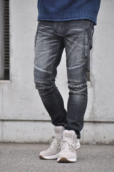 AKMバイカーデニムstyling　No.7