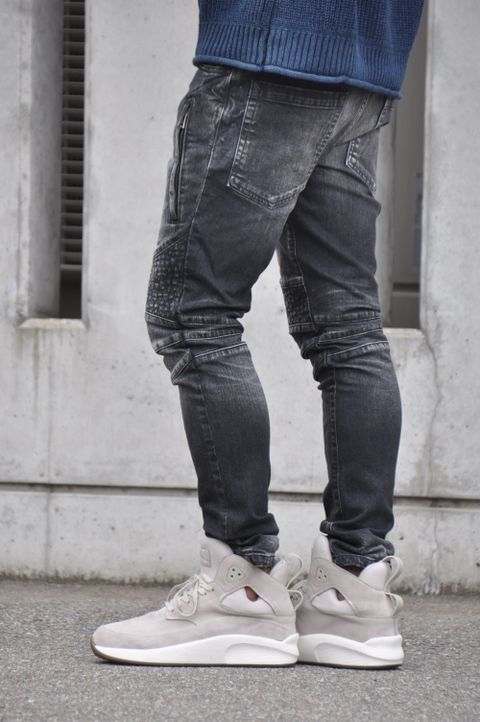 AKMバイカーデニムstyling　No.7