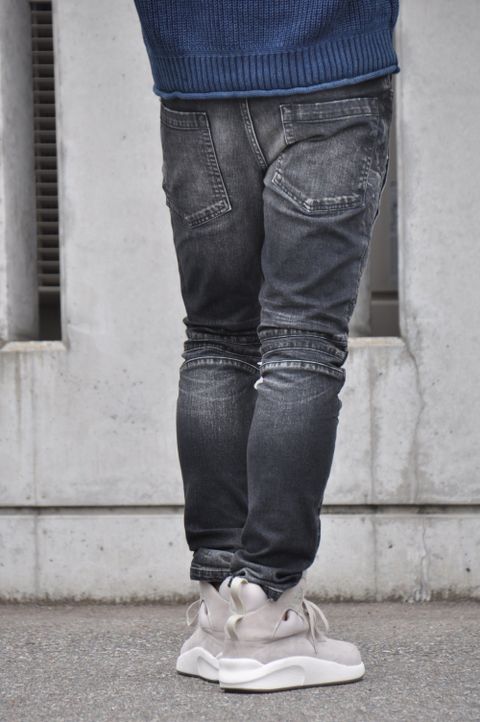 AKMバイカーデニムstyling　No.7