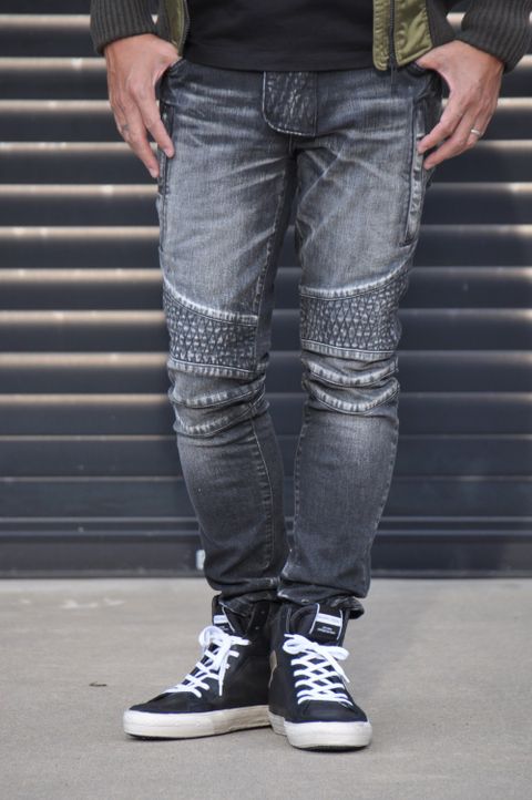 AKMバイカーデニムstyling　No.8