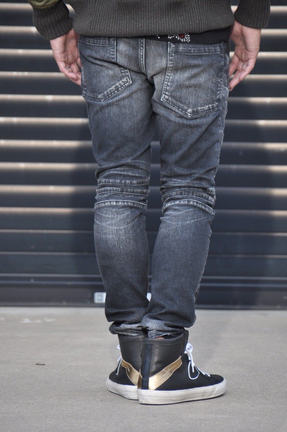 AKMバイカーデニムstyling　No.8