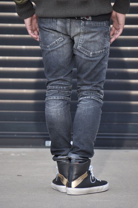 AKMバイカーデニムstyling　No.8