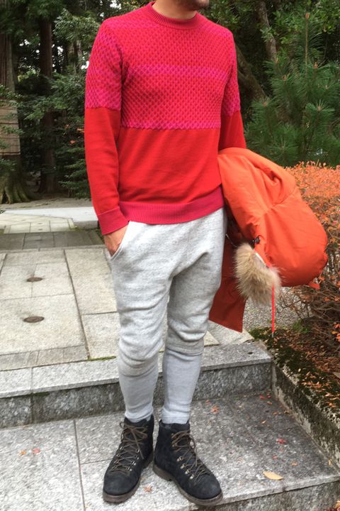色で楽しむオフスタイル