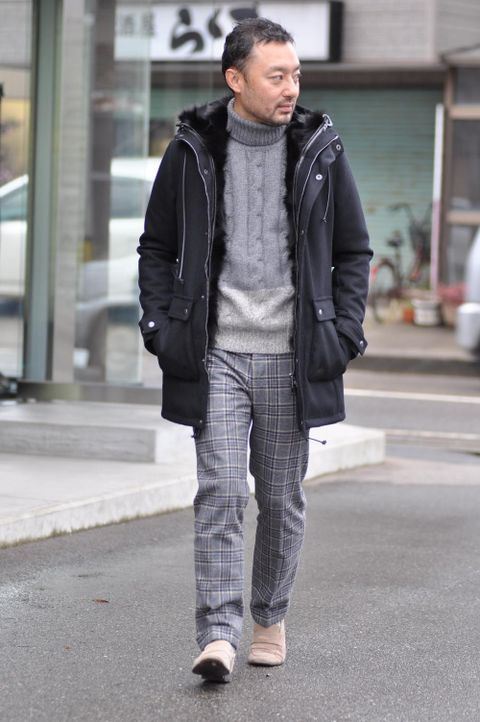 真冬でのお出かけはやっぱり暖かいコートを羽織って