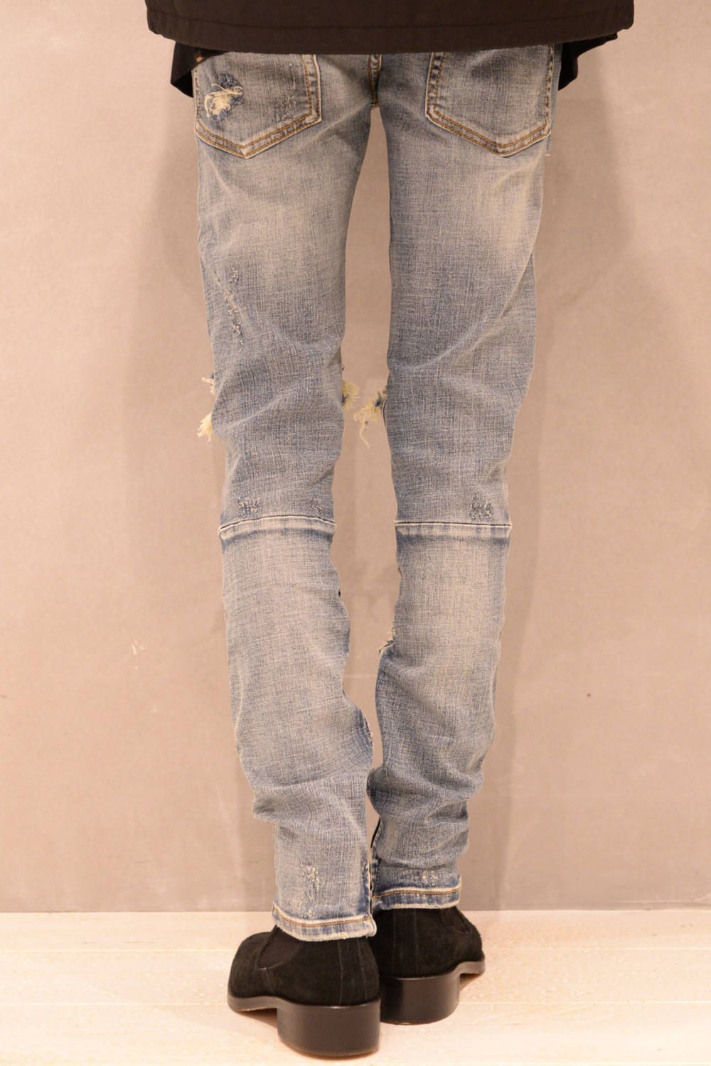【mnml】M1 STRETCH DENIMを使用したアメカジスタイル