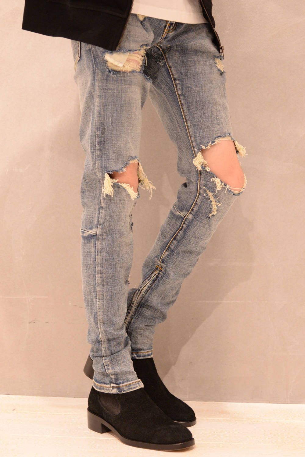 【mnml】M1 STRETCH DENIMを使用したアメカジスタイル