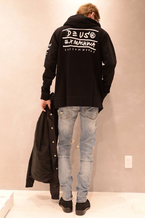 【mnml】M1 STRETCH DENIMを使用したアメカジスタイル