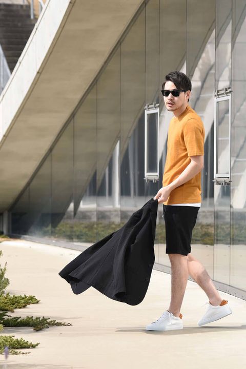 【使えるセットアップで、休日姿もワンランク上へ】