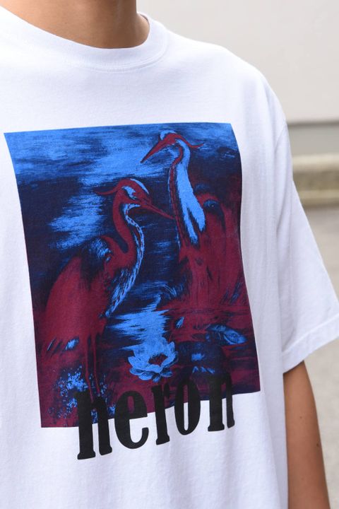 【ホワイトをメインにハイトーンコーデ】HERON、 ESSENTIALS、、