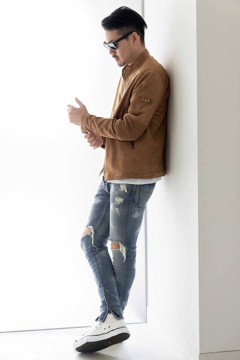 「都会的なライトアウターの着こなしのご提案」
