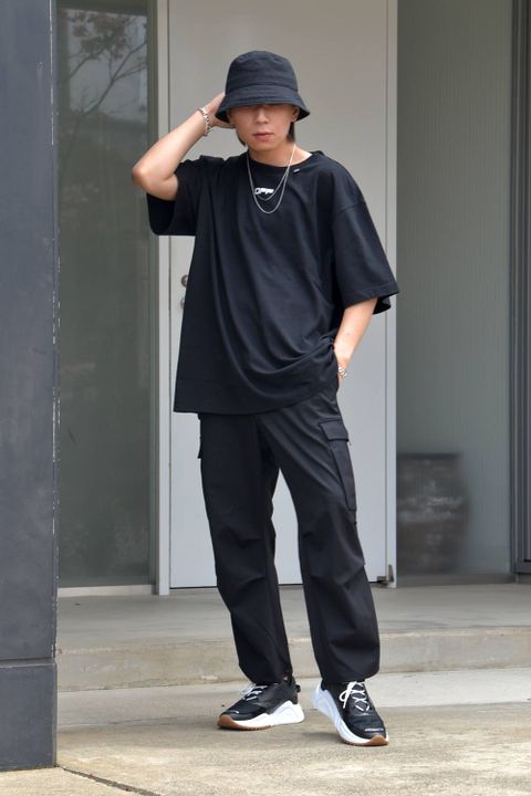 ストリート×スポーティ ミックススタイル