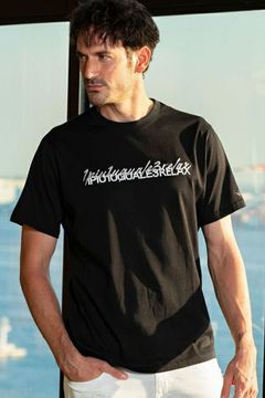DOUBLE LOGO T-SHIRT / ダブルロゴ クルーネックTシャツ ブラック
