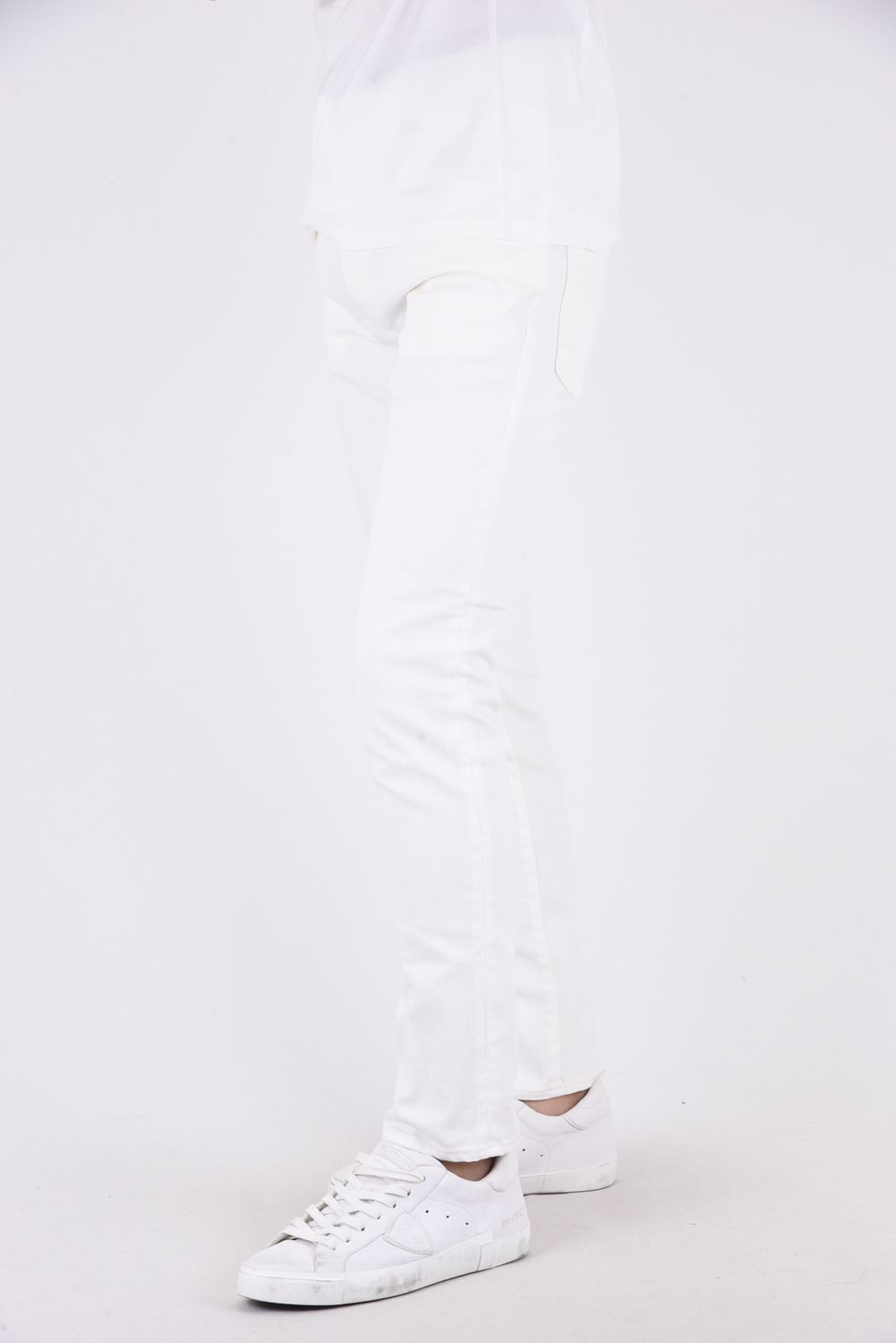9 TAPERED CP PANTS / センタープレス 9テーパードデニム ホワイトユーズド
