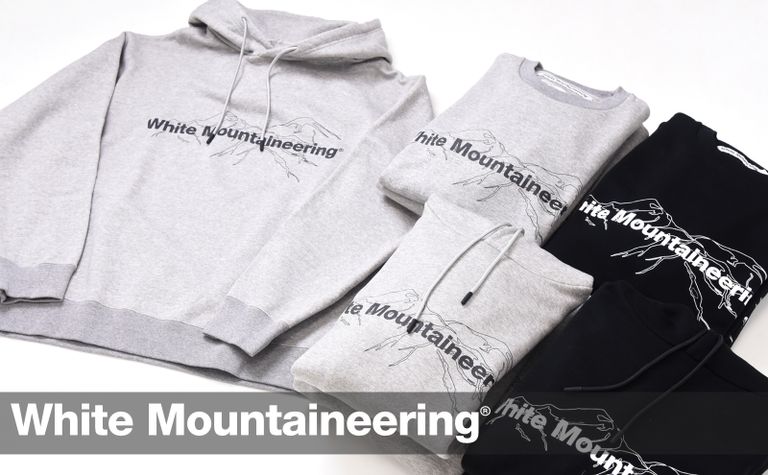【White Mountaineering】 ダウンが活躍する今だからこそ選びたいスウェット