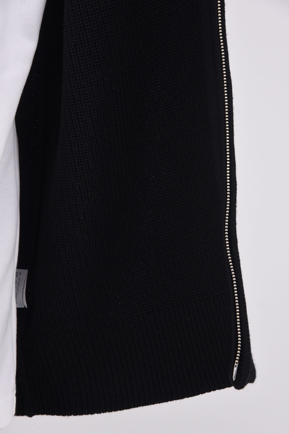 【国内正規品】 MERINO RIB VINNIE TRACK JACKET / メリノウール トラックジャケット ブラック