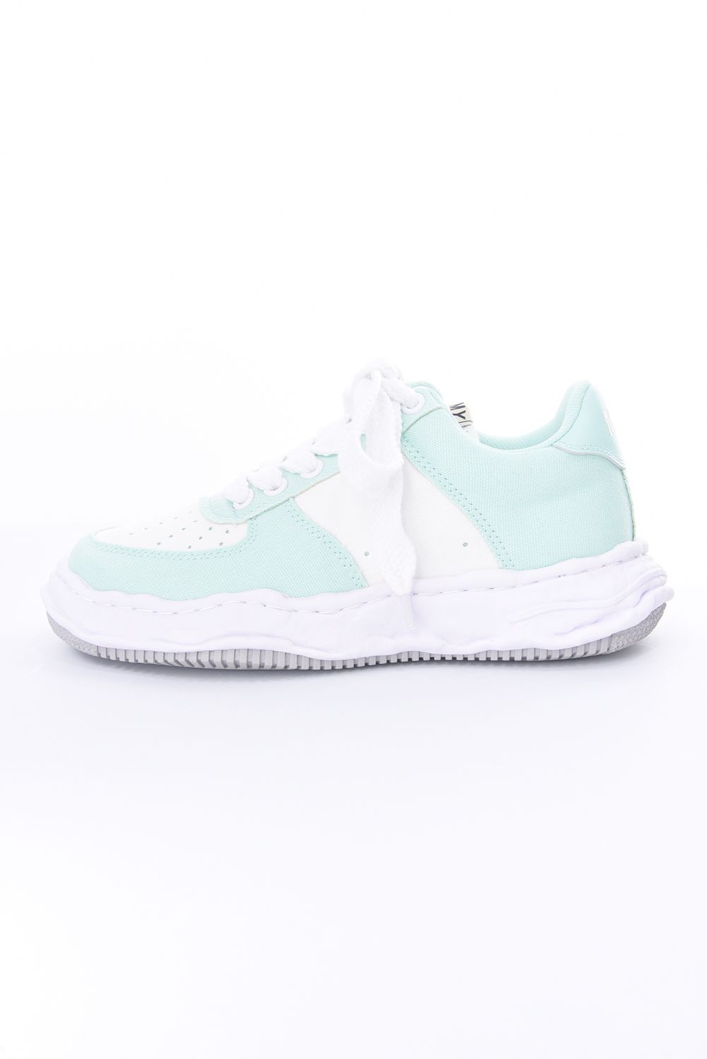 "WAYNE LOW"OG sole Canvas Low-Top sneaker / オリジナルソール キャンバス ローカットスニーカー ブルー / ホワイト