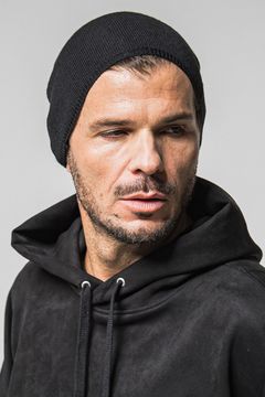 WOOL KNIT CAP / ウール ニットキャップ (ブラック) (12月上旬入荷予定) ※オーダー締切：9月1日(月)18:00