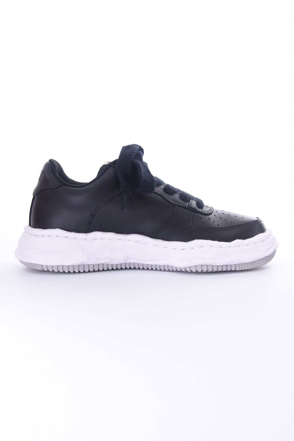 "WAYNE LOW" OG sole leather Low-Top sneaker / オリジナルソール レザー ローカットスニーカー ブラック