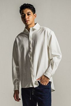 JERSEY JACK SHIRTS / 裏起毛 ジャックシャツ ホワイト