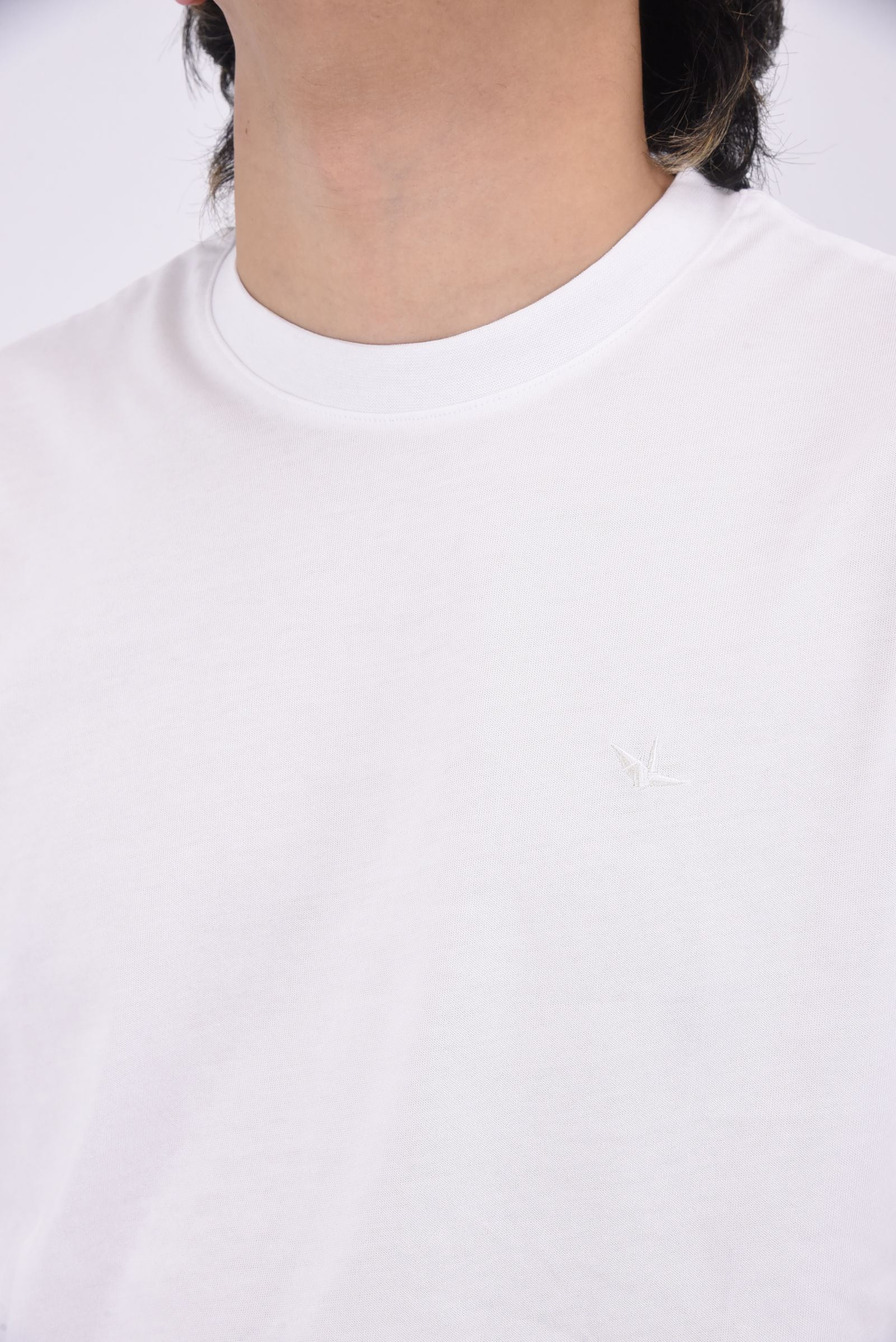 CIRCLE LONG T-SHIRT / サークルロゴ ロングスリーブ (ホワイト)