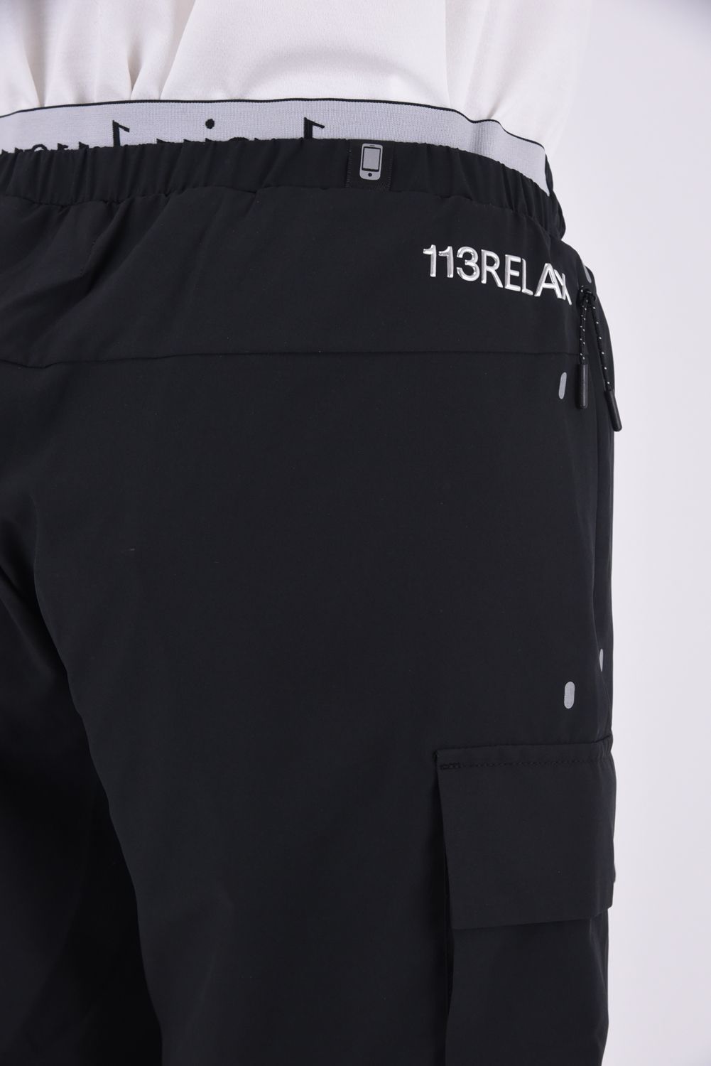 LIGHT CARGO SHORTS / ショート丈 ライトカーゴパンツ ブラック