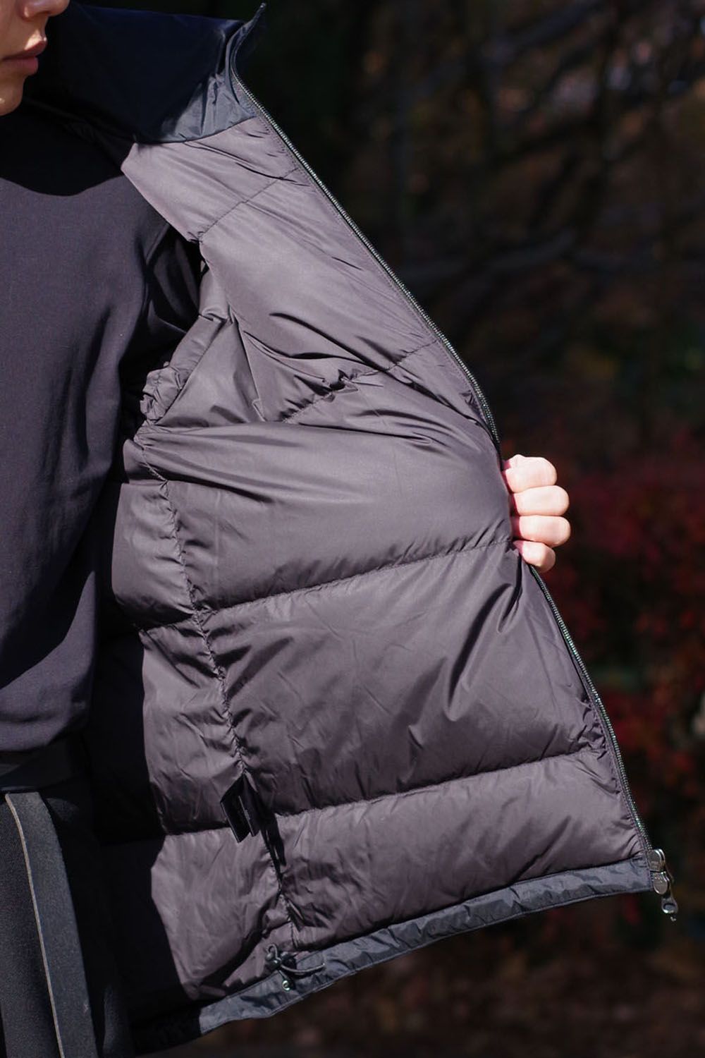 NANGA - AURORA STAND COLLAR DOWN JACKET / オーロラ スタンド