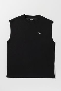 【26AW】 RAYON BLEND TANK TOP / レーヨン ブレンド タンクトップ (ブラック) (6月上旬入荷予定)
