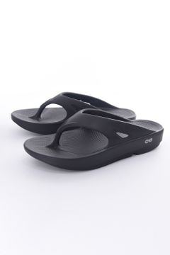 【国内正規品】 OOriginal Sports / ウーオリジナルスポーツ リカバリートングサンダル ブラック / マットブラック