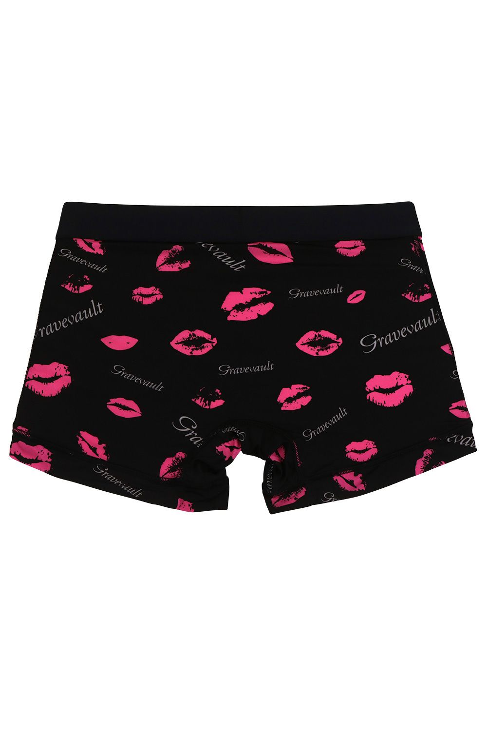 Kiss Short Boxer - ブラック