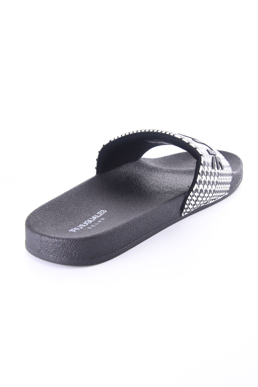 GLEN CHECK SANDALS / グレンチェック シャワーサンダル (ブラック)