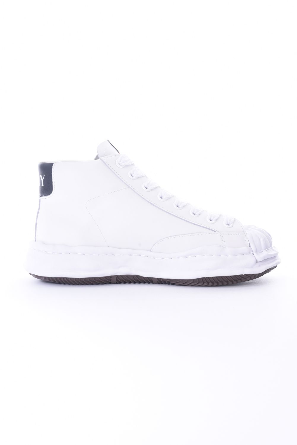 "BLAKEY" OG Sole Leather High-top Sneaker / オリジナルソール レザーハイカットスニーカー ホワイト