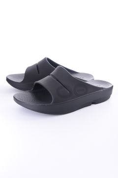【国内正規品】 OOahh Sport / ウーアースポーツ リカバリーシャワーサンダル ブラック / マットブラック