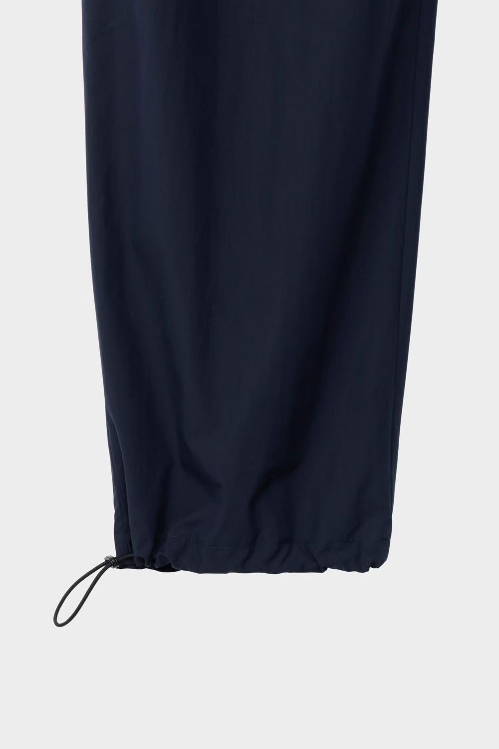 DRAWSTRING WIDE TROUSERS / ドローストリング ワイドパンツ (ネイビー）