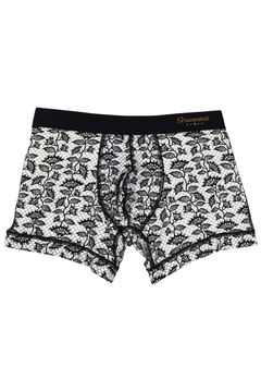Barbed Flower Short Boxer - モードブラック