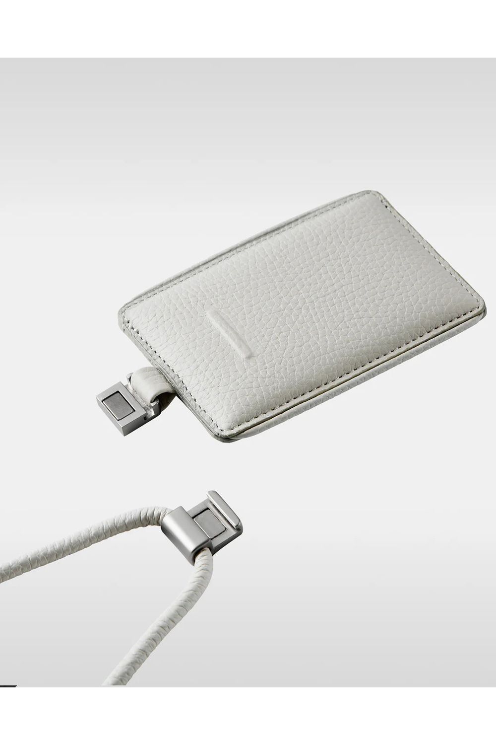 EXCHANGE-SHOULDER-CARDCASE-SET / ストラップ付き MagSafe対応 ショルダーコンポジションスリムカードケース (マシュマロ)