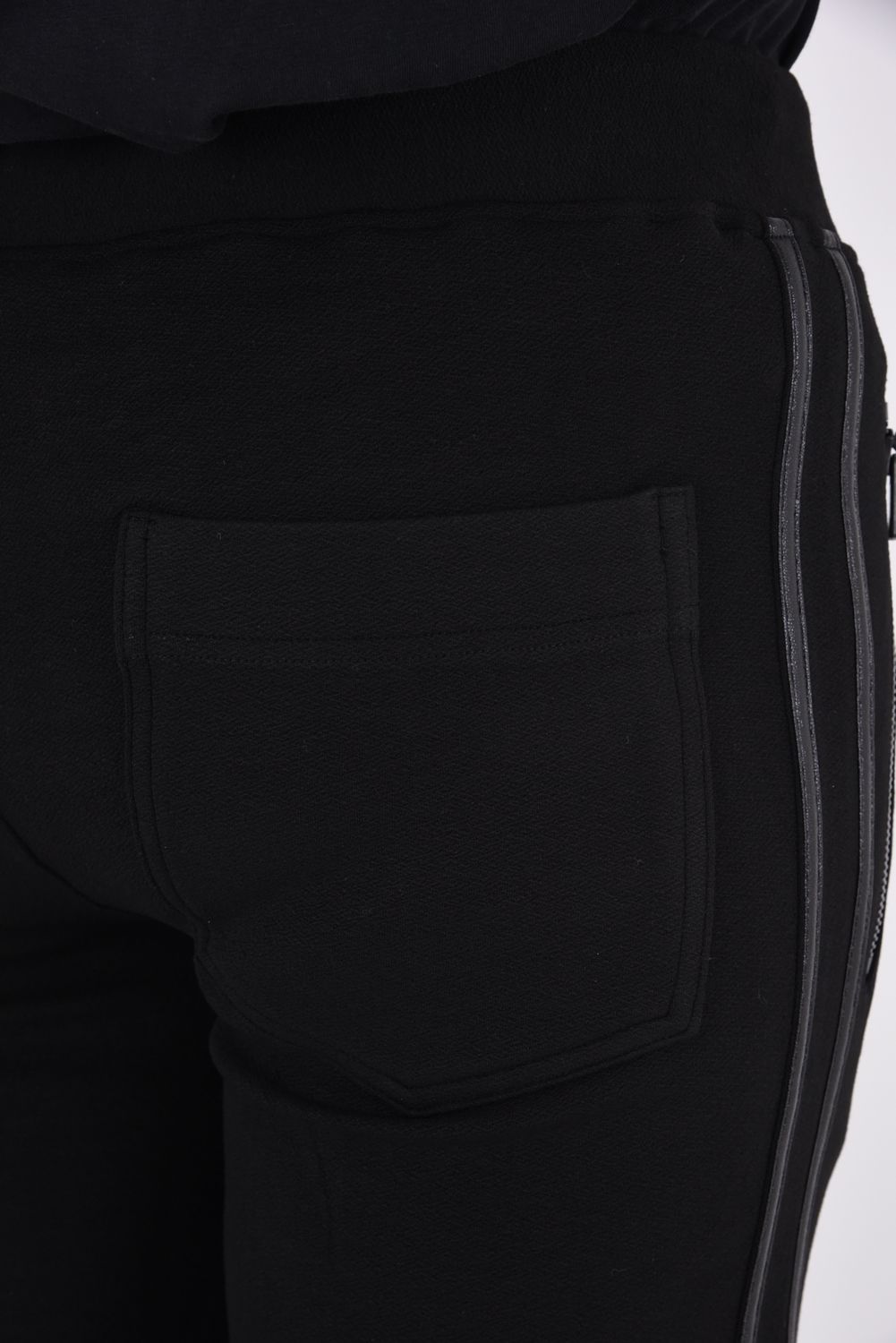Johnson LINE blister PT / 【定番】 ブリスターニット ジョンソンラインパンツ (ブラック)