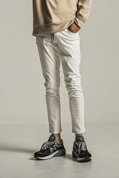 MICK DENIM JERSEY  / 定番 デニム ジャージーンズ  ホワイト
