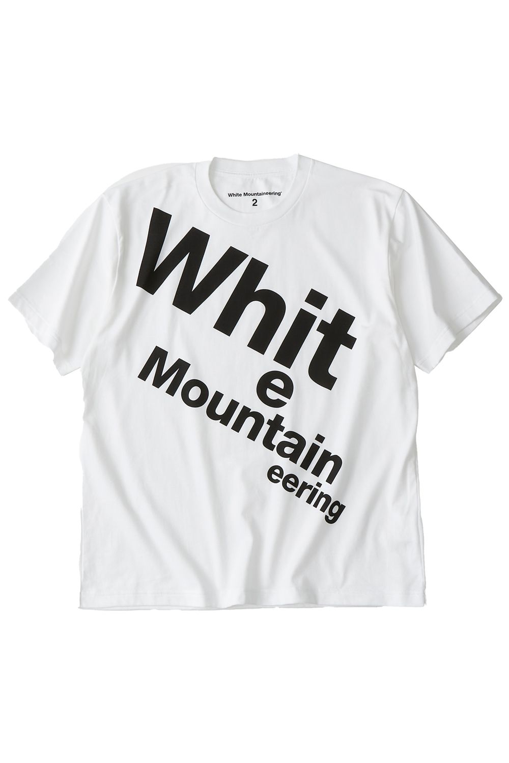 White Mountaineering - WM BIG LOGO T-SHIRT / ビッグロゴ レギュラー