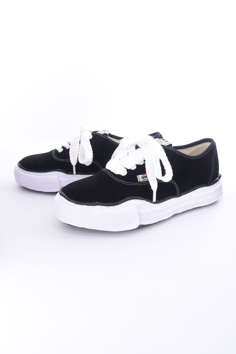 "BAKER LOW" OG sole lowcut sneaker / ベイカー オリジナルソール スウェード ローカット スニーカ ブラック