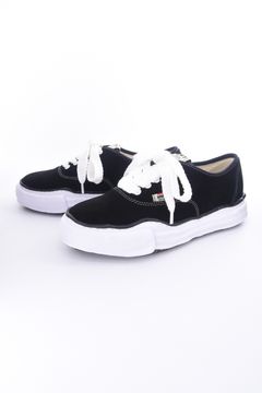"BAKER LOW" OG sole lowcut sneaker / ベイカー オリジナルソール スウェード ローカット スニーカ ブラック