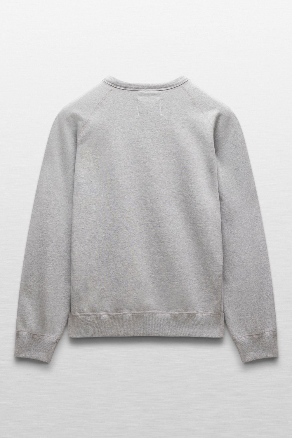 【国内正規品】【STANDARD FIT】 MIDWEIGHT TERRY CREWNECK / ミッドウェイト クルーネックスウェット (ヘザーグレー)