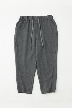 HERRINGBONE WIDE TAPERED PANTS / ヘリンボーン ワイドテーパード イージーパンツ グレー
