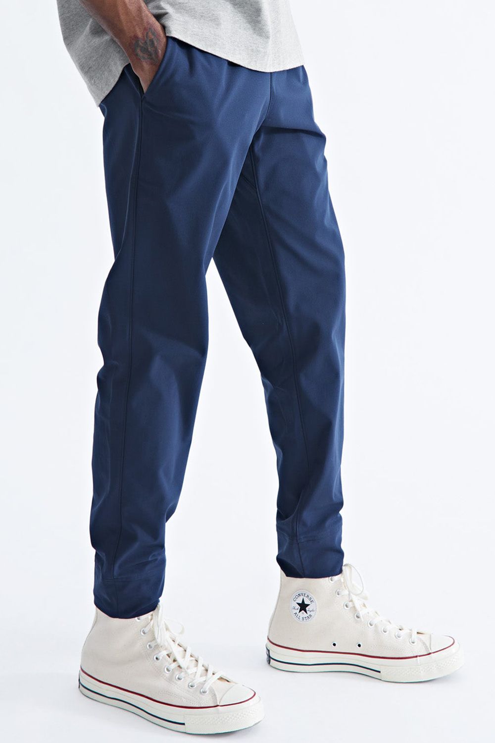 【国内正規品】 COACH'S JOGGER / 4ウェイストレッチ カフ ストレッチパンツ ネイビー