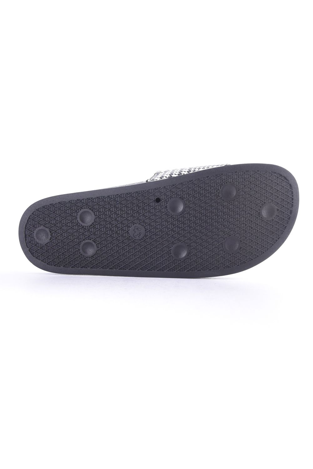 GLEN CHECK SANDALS / グレンチェック シャワーサンダル (ブラック)
