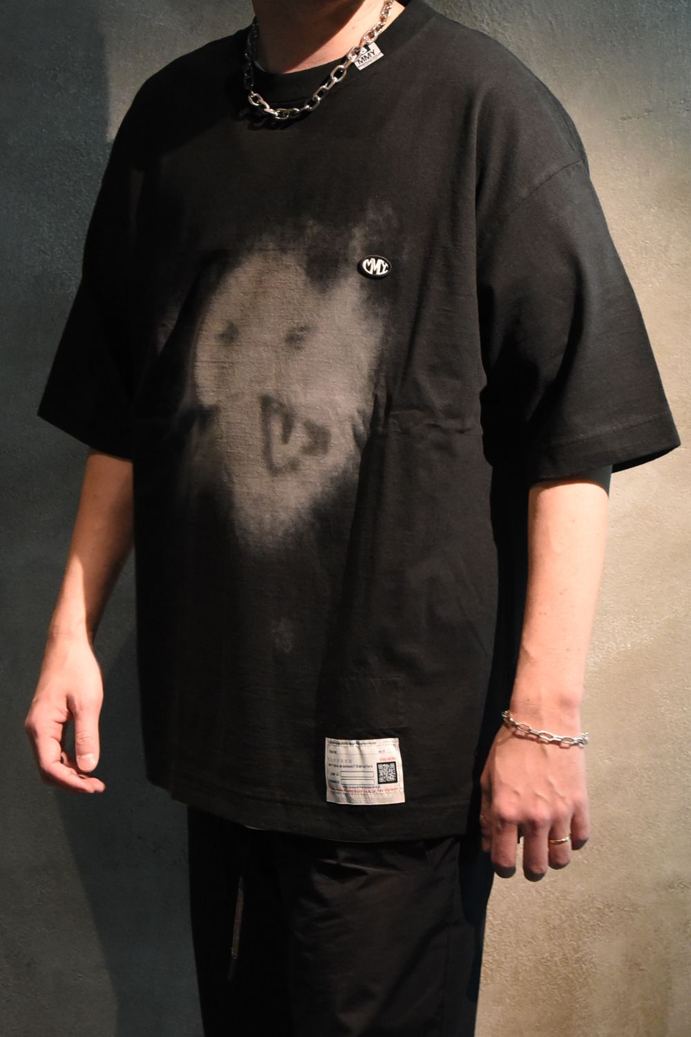 【関税込み】MIHARAYASUHIRO☆ スマイリーフェイス 半袖Tシャツ Maison MIHARA YASUHIRO - 【25SS】スマイリー フェイス