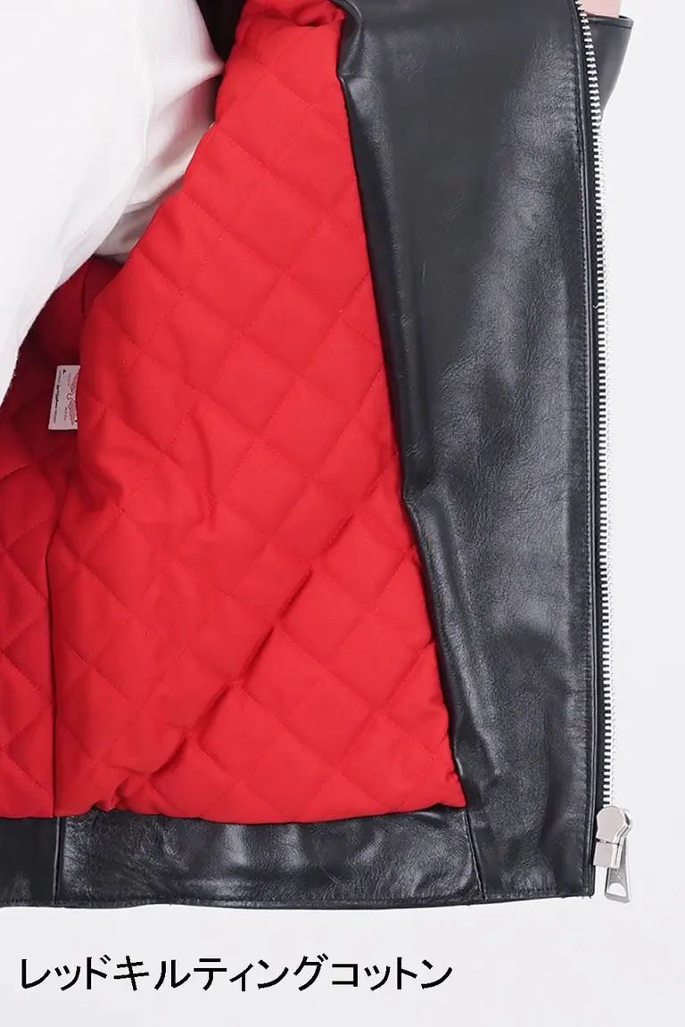 【受注オーダー】 391 REGULAR FIT LIGHTNING(カウハイド/レッドキルティング)